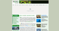 Desktop Screenshot of nonoecuador.com