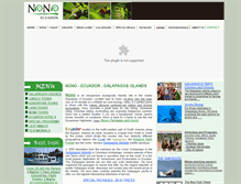 Tablet Screenshot of nonoecuador.com